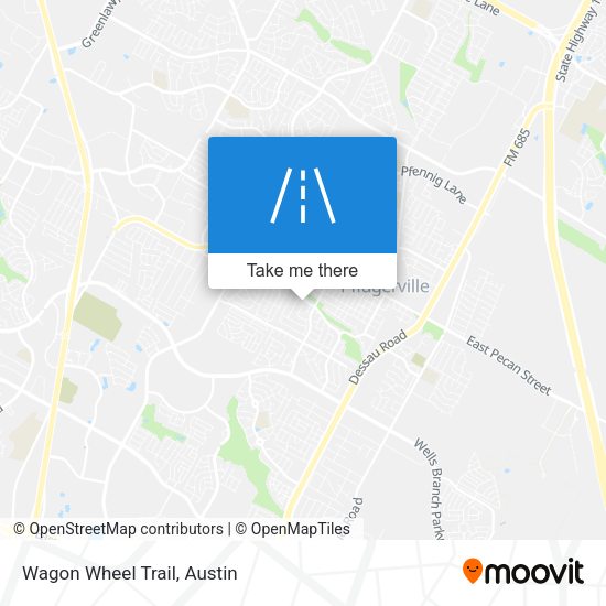 Mapa de Wagon Wheel Trail