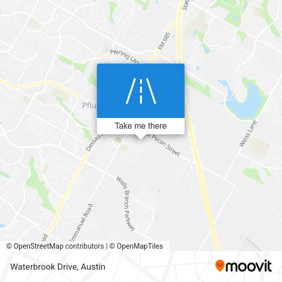 Waterbrook Drive map