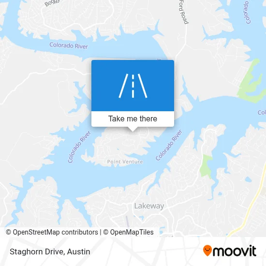 Staghorn Drive map