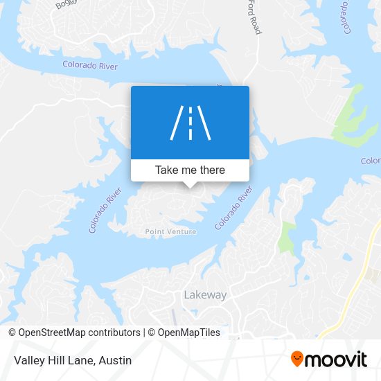 Mapa de Valley Hill Lane