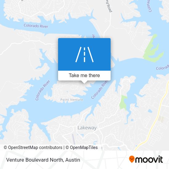 Venture Boulevard North map