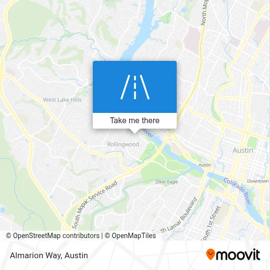 Almarion Way map