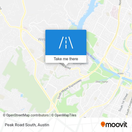 Mapa de Peak Road South