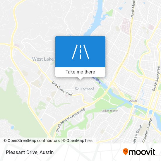Mapa de Pleasant Drive