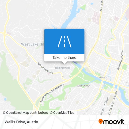 Mapa de Wallis Drive