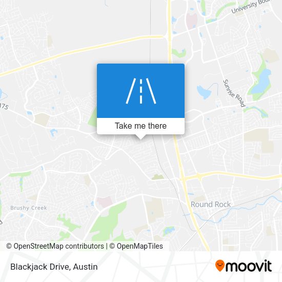 Mapa de Blackjack Drive