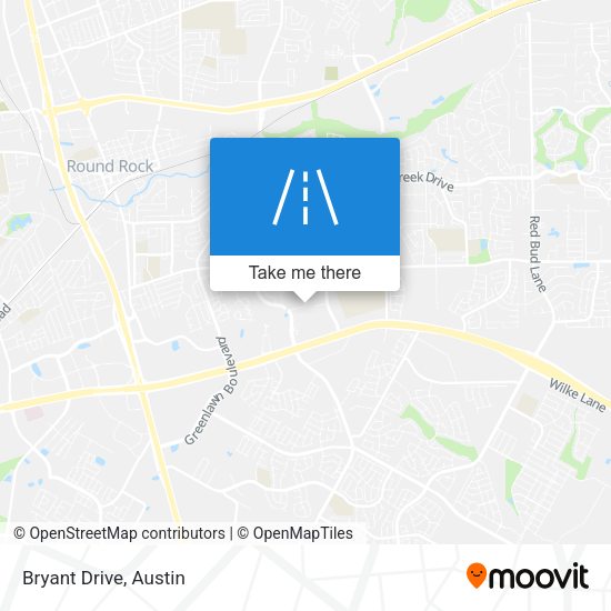 Mapa de Bryant Drive