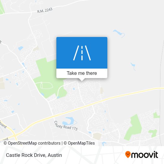 Mapa de Castle Rock Drive