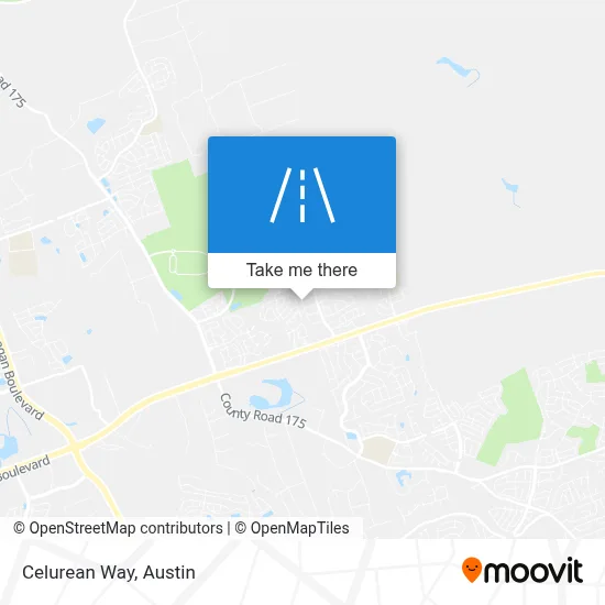Celurean Way map