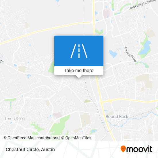 Mapa de Chestnut Circle