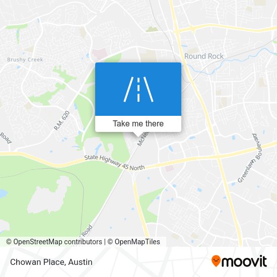 Mapa de Chowan Place