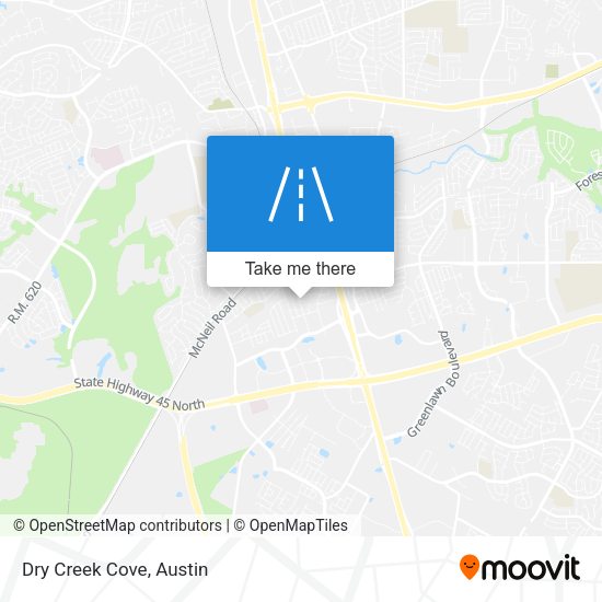 Mapa de Dry Creek Cove