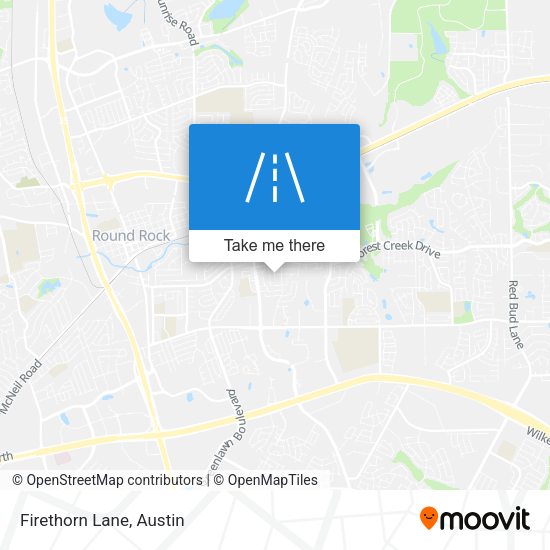 Mapa de Firethorn Lane