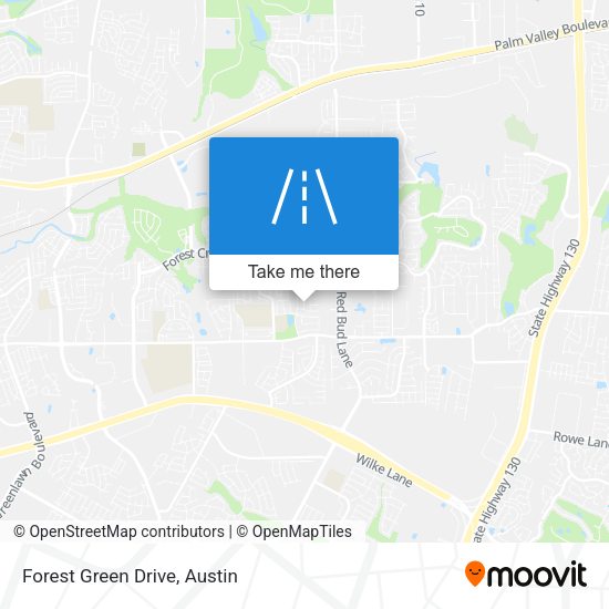 Mapa de Forest Green Drive