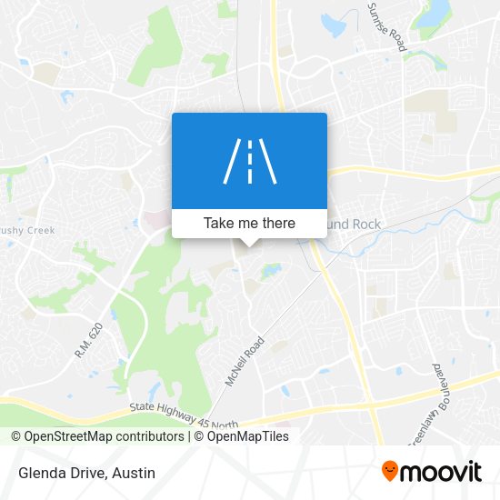 Mapa de Glenda Drive