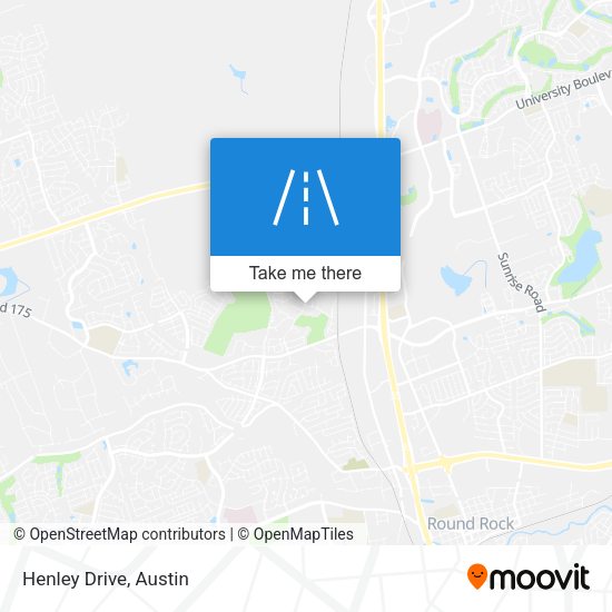 Mapa de Henley Drive