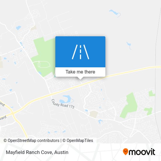 Mapa de Mayfield Ranch Cove