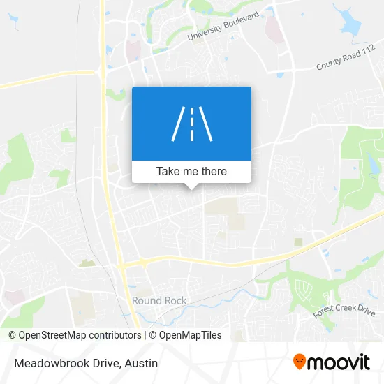 Meadowbrook Drive map