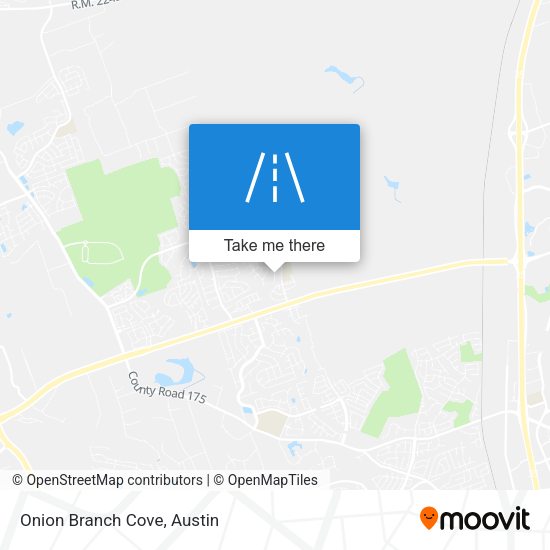 Onion Branch Cove map