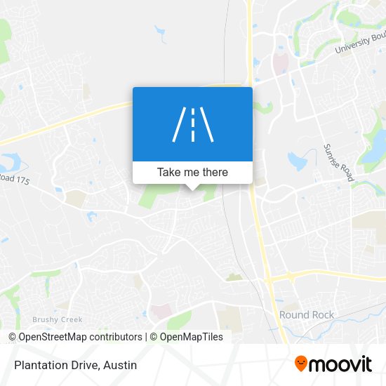 Mapa de Plantation Drive