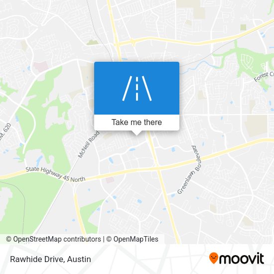 Mapa de Rawhide Drive