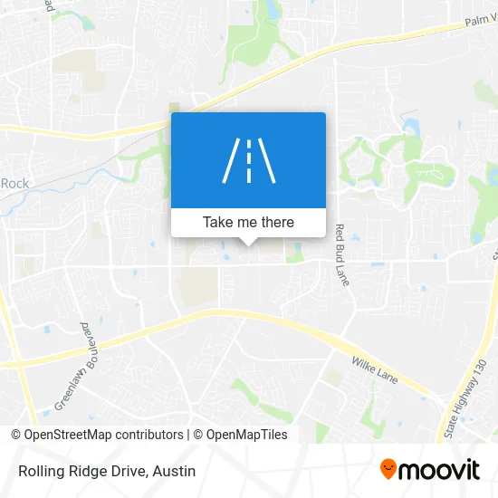 Rolling Ridge Drive map