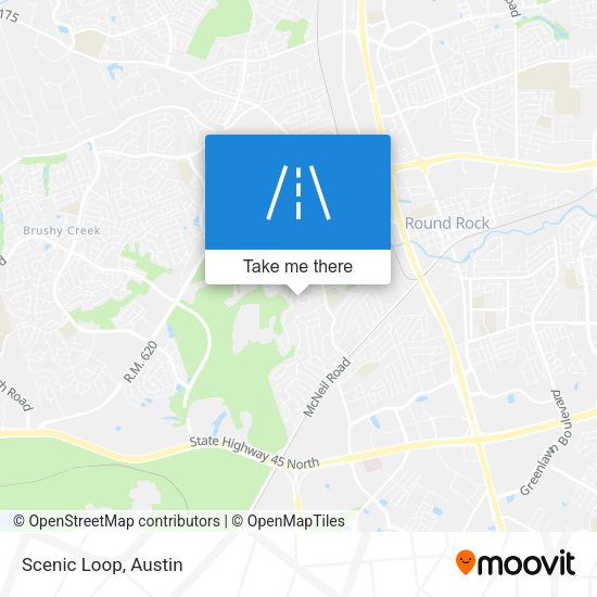 Mapa de Scenic Loop
