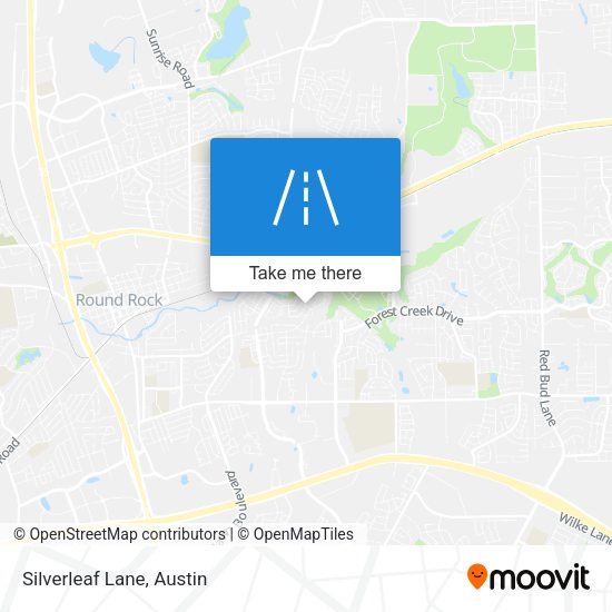 Mapa de Silverleaf Lane