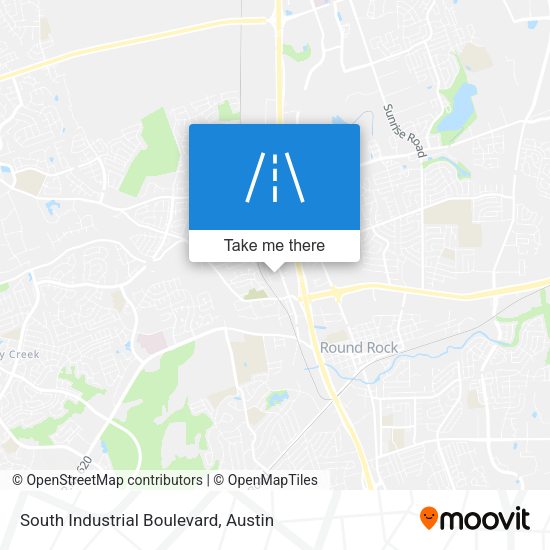 South Industrial Boulevard map