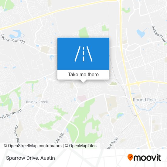 Mapa de Sparrow Drive
