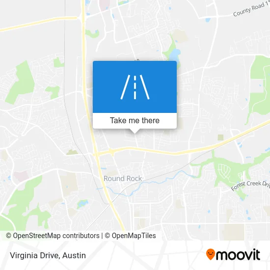 Virginia Drive map