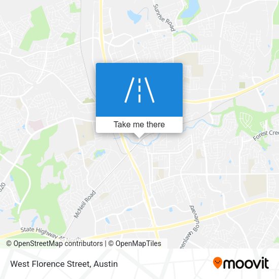 Mapa de West Florence Street