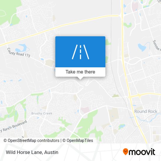 Mapa de Wild Horse Lane