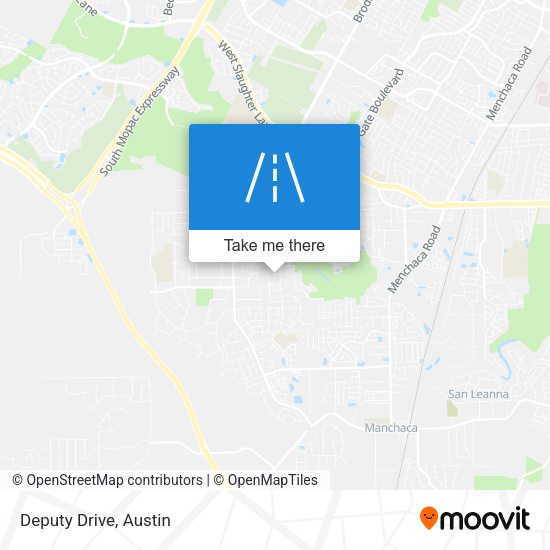 Mapa de Deputy Drive