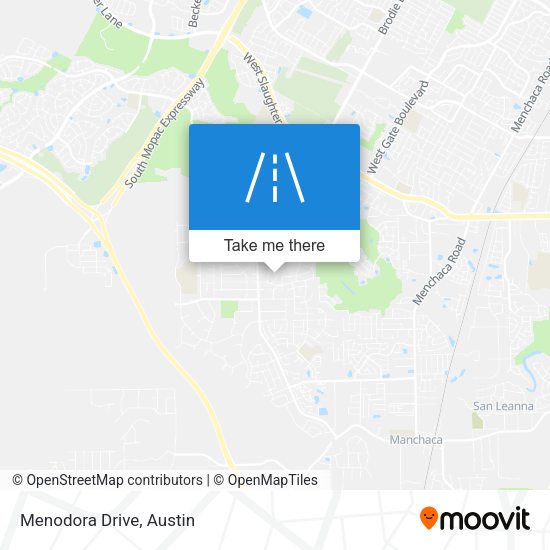 Mapa de Menodora Drive