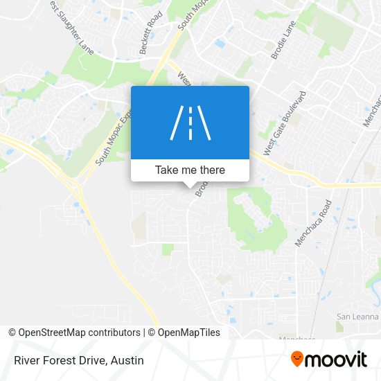 Mapa de River Forest Drive