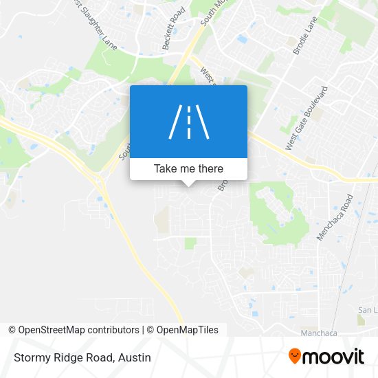 Mapa de Stormy Ridge Road