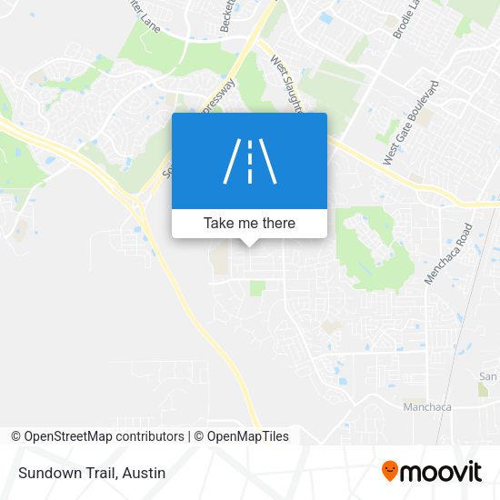 Mapa de Sundown Trail