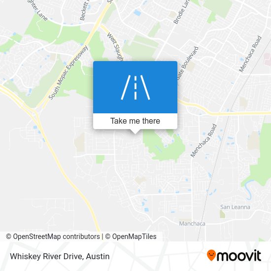 Whiskey River Drive map