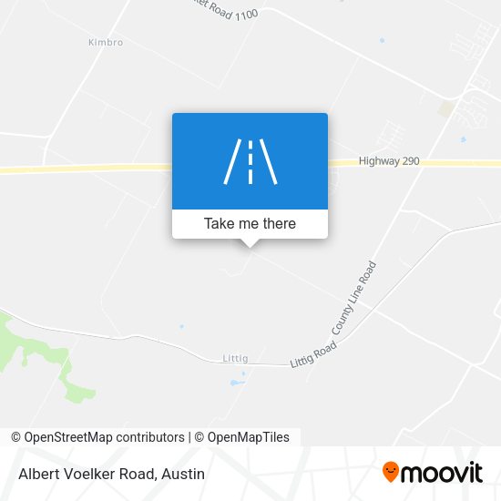 Mapa de Albert Voelker Road
