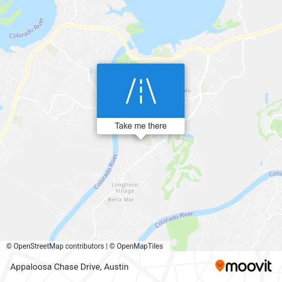 Appaloosa Chase Drive map