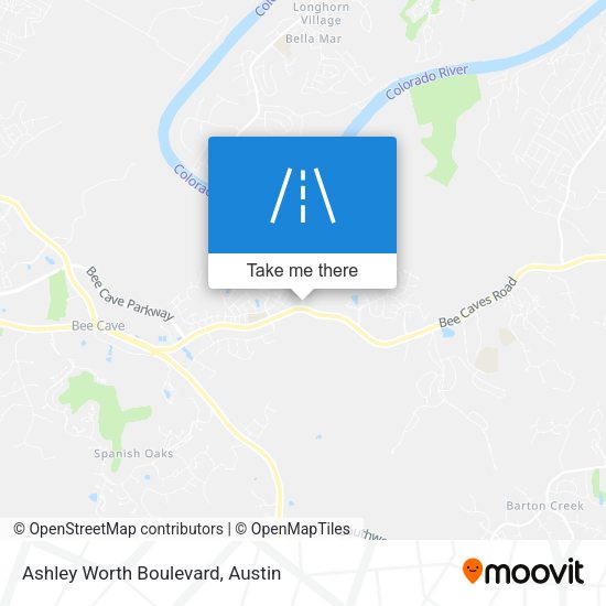 Ashley Worth Boulevard map