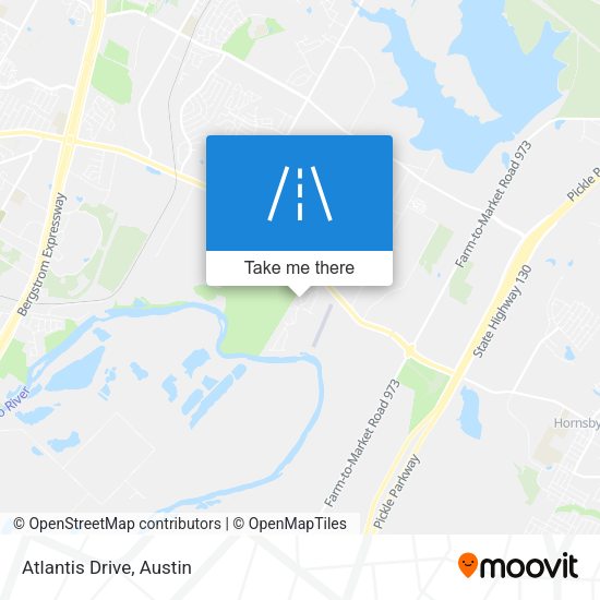 Mapa de Atlantis Drive