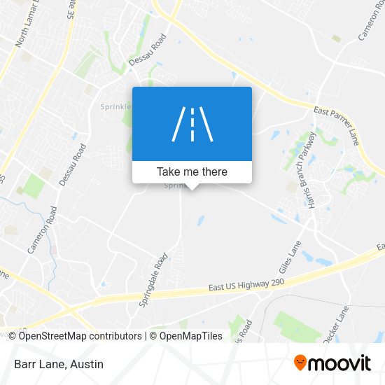 Mapa de Barr Lane