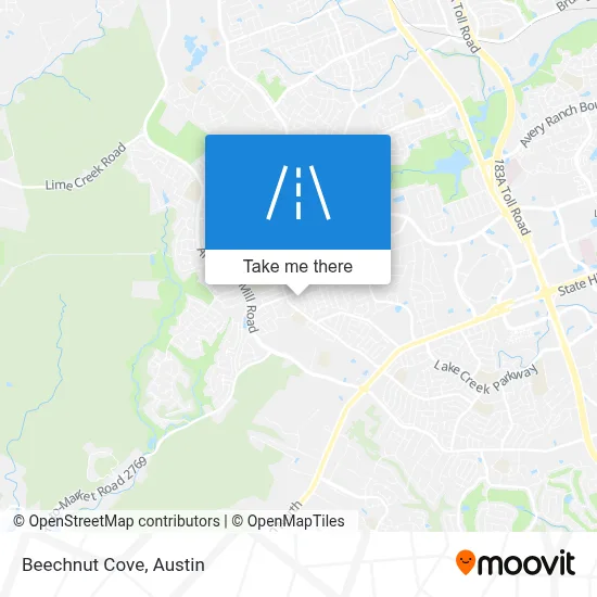 Beechnut Cove map