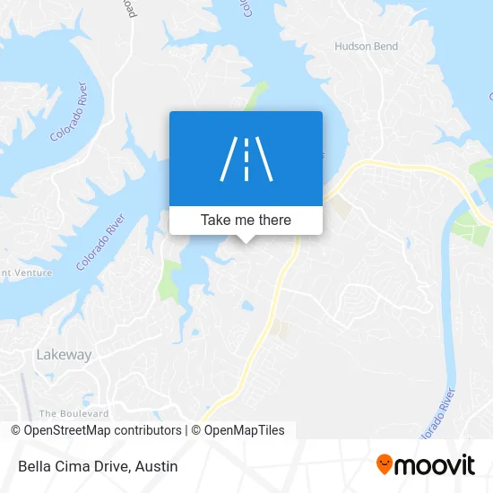 Bella Cima Drive map