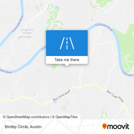 Mapa de Birdlip Circle