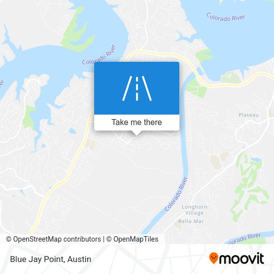 Mapa de Blue Jay Point