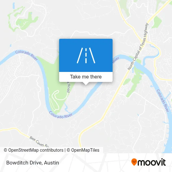 Bowditch Drive map