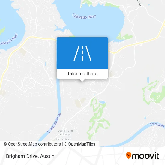 Brigham Drive map